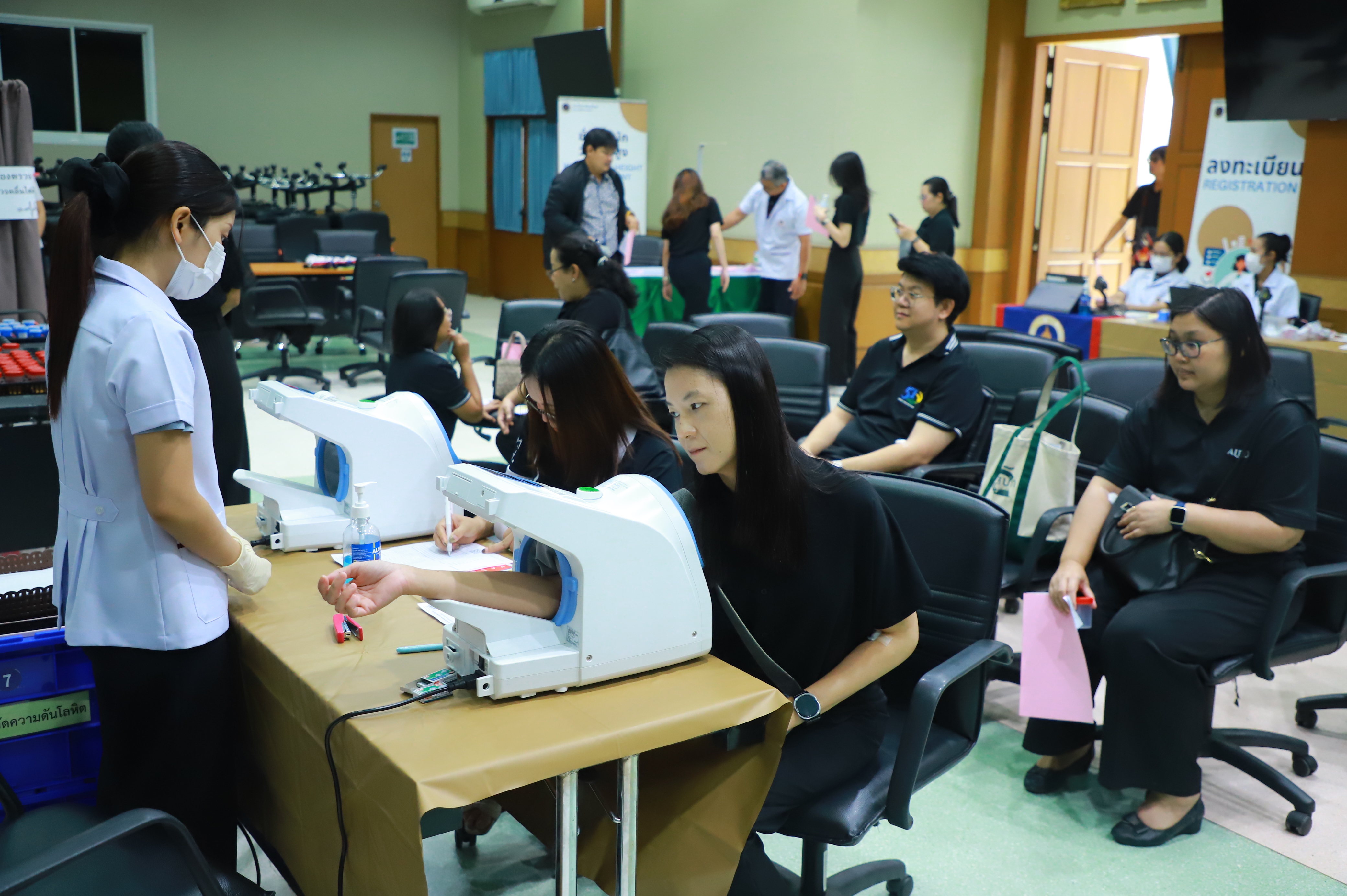 title - ส.ป.ก.ร่วมกับ คณะเทคนิคการแพทย์ มหาลัยมหิดล จัดกิจกรรมตรวจสุขภาพประจำปีให้กับข้าราชการและบุคลากร ส.ป.ก.